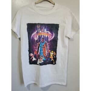Space Jam Tee T-Shirt Lebron James Tune Squad A New Legacy Rare